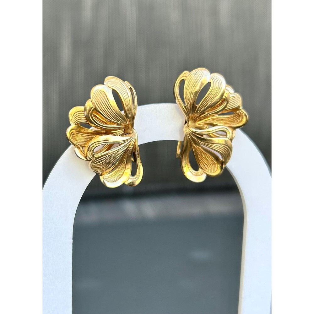 Vintage Forstner 1/20 12K Gold-filled Screwback Earrings